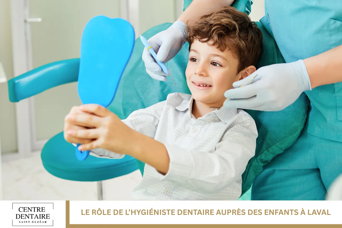 Le rôle de l’hygiéniste dentaire auprès des enfants à Laval
